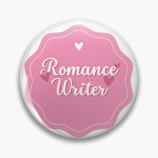 Item preview, Romance Writer Badge designed and sold by nicolecmoon.
