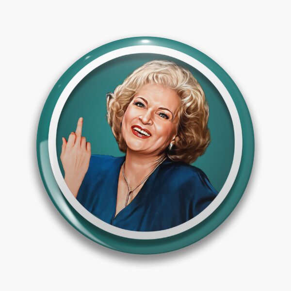 Item preview, Betty White Flips Off designed and sold by IndecentDesigns.