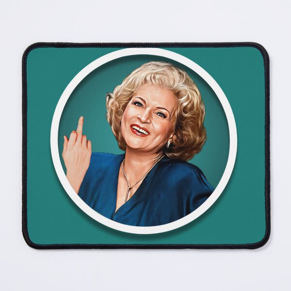 Item preview, Betty White Flips Off designed and sold by IndecentDesigns.