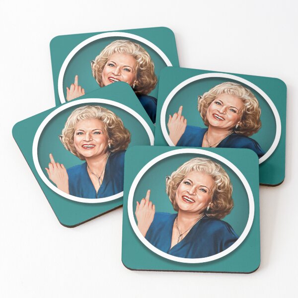 Item preview, Betty White Flips Off designed and sold by IndecentDesigns.