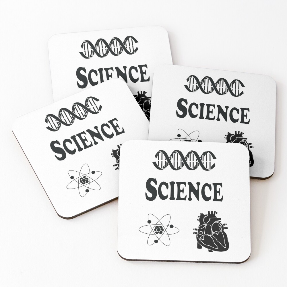 Item preview, Coasters (Set of 4) designed and sold by ScienceCorner.