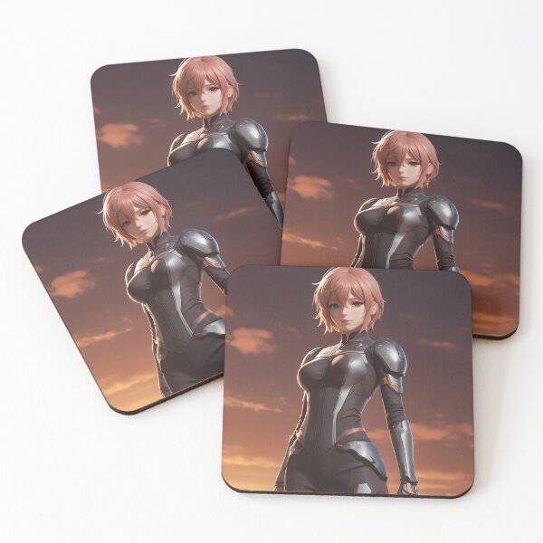 Artikelvorschau, Anime-Mädchen in Rüstung entworfen und verkauft von NoP-Store.