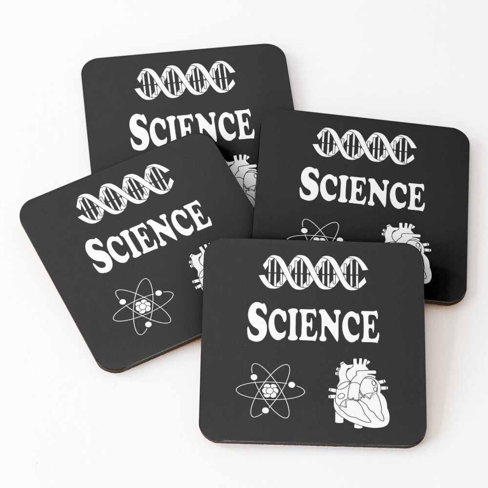 Item preview, Coasters (Set of 4) designed and sold by ScienceCorner.
