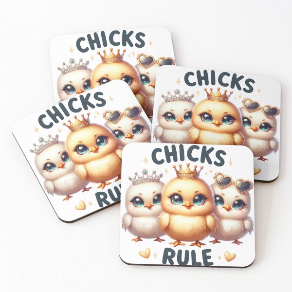 Item preview, Chicks Rule chicks Rule! designed and sold by EBotto1.