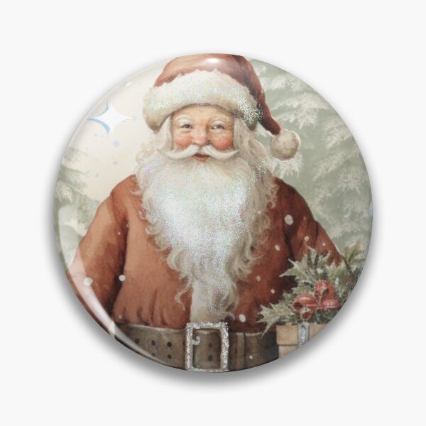 Item preview, Jolly Old St. Nick Christmas Scene designed and sold by PaperieJennifer.