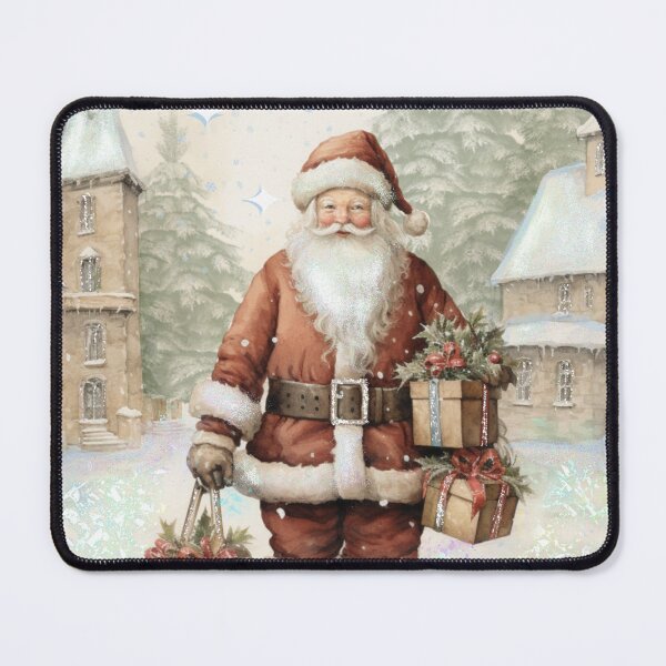 Item preview, Jolly Old St. Nick Christmas Scene designed and sold by PaperieJennifer.