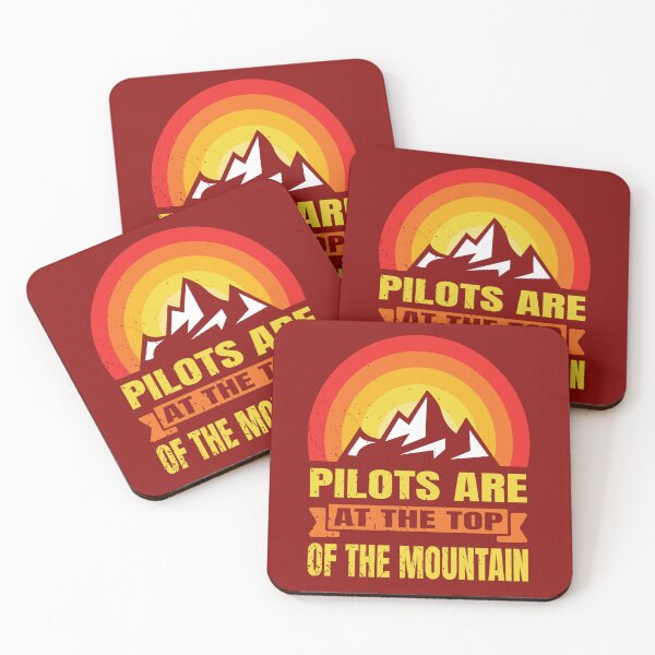 Item preview, Pilots Are At The Top Of The Mountain designed and sold by MapleTArts.