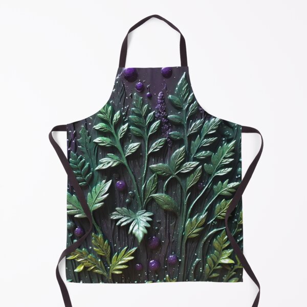 Item preview, Realistic delicate 3D wild leaves - expressive botanical pattern. designed and sold by My-fake-places.