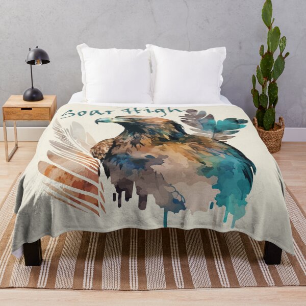 Item preview, Soar High - Boho Forest / Nature Lover with Eagle designed and sold by GVRDesign.