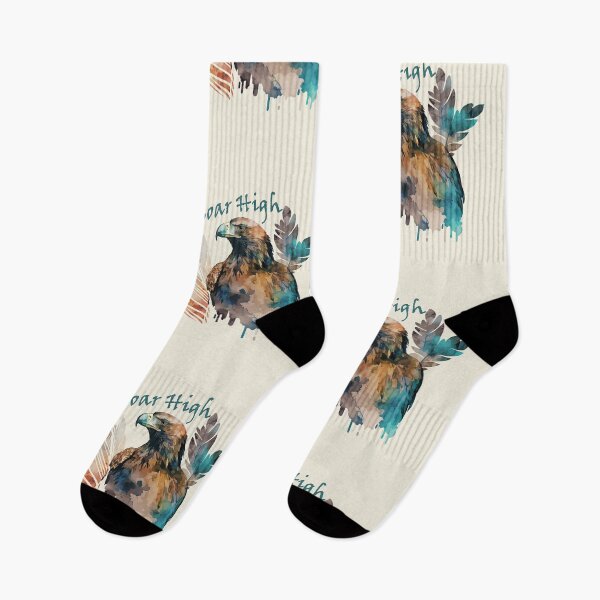 Item preview, Soar High - Boho Forest / Nature Lover with Eagle designed and sold by GVRDesign.