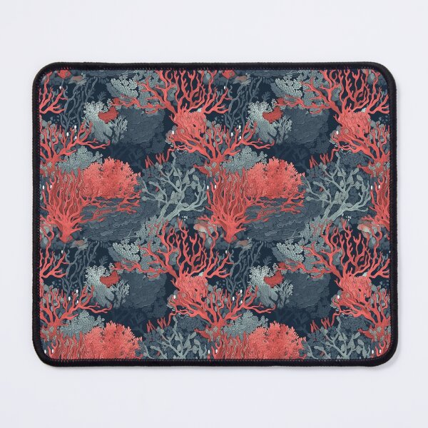 Item preview, Sea Mosaic Duvet Cover Vibrant underwater worlds in coral reef marine life designs designed and sold by Kentala.