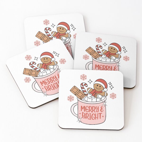 Item preview, Merry & Bright Hot Cocoa Mug designed and sold by kjanedesigns.