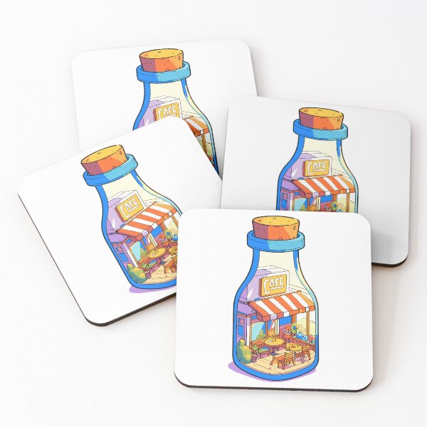 Item preview, Cafe Shop in a Bottle designed and sold by ComputeUnit.