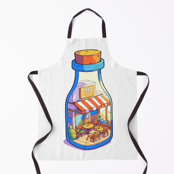 Item preview, Cafe Shop in a Bottle designed and sold by ComputeUnit.
