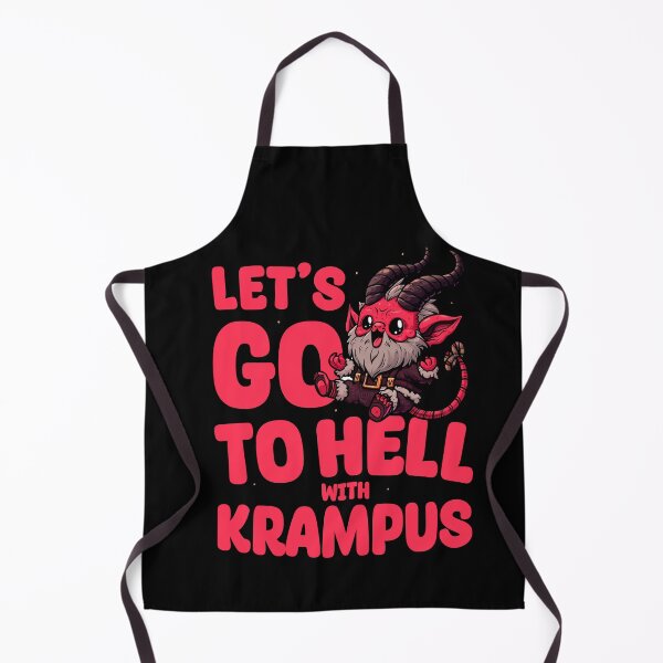 Item preview, Let's Go to Hell with Krampus designed and sold by teesandlove.