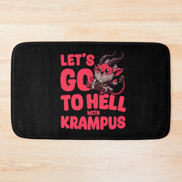 Item preview,  Let's Go to Hell with Krampus designed and sold by teesandlove.