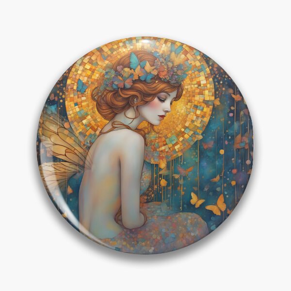 Item preview,  Moon Fairy No. 003- abstract,  fairy nouveau designed and sold by FaerieFusion.