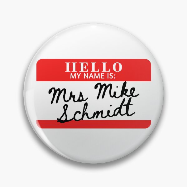 Artikelvorschau, Hallo, mein Name ist Frau Mike Schmidt entworfen und verkauft von AdhdPunk.