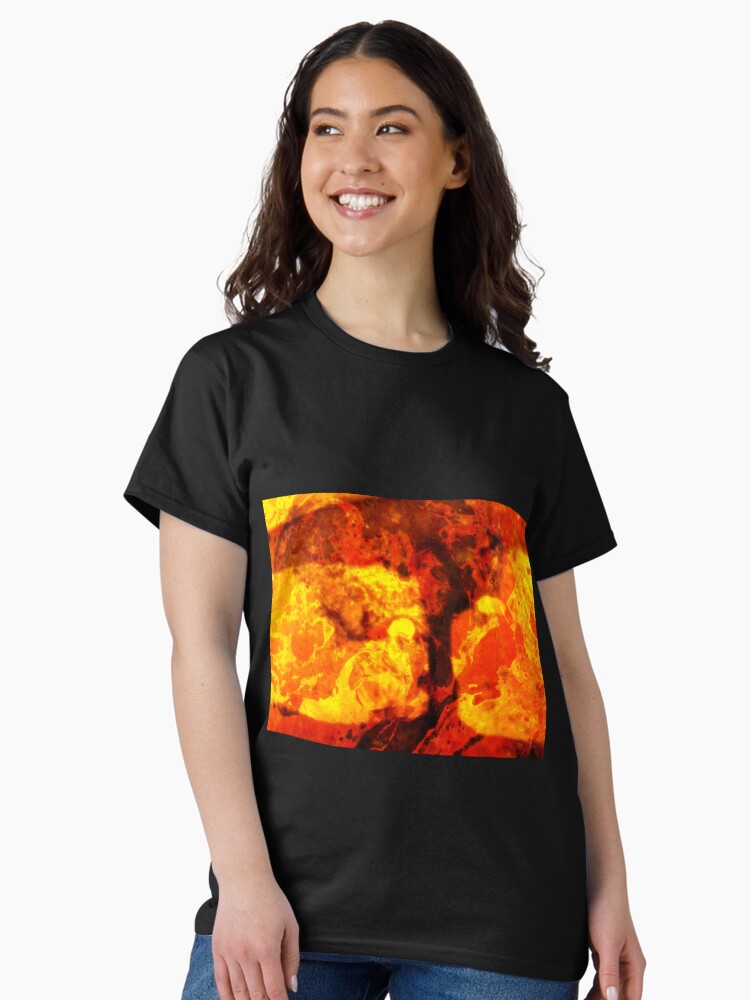 Thumbnail 1 of 7, Classic T-Shirt, LAVA KISSES DEUCE  designed and sold by MODerATEtheDAN.