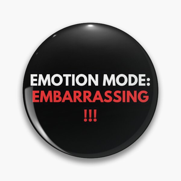 Artikelvorschau, Emotionsmodus: Peinlich entworfen und verkauft von Barneyteez.