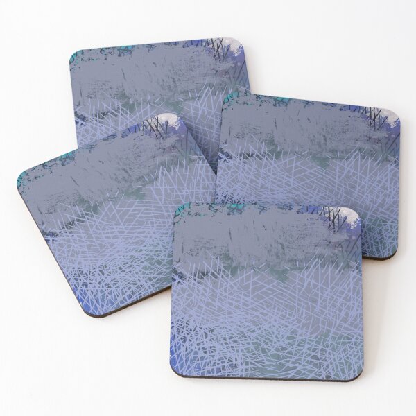 Item preview, Abstract Early Winter Landscape designed and sold by CecilesteesToo.