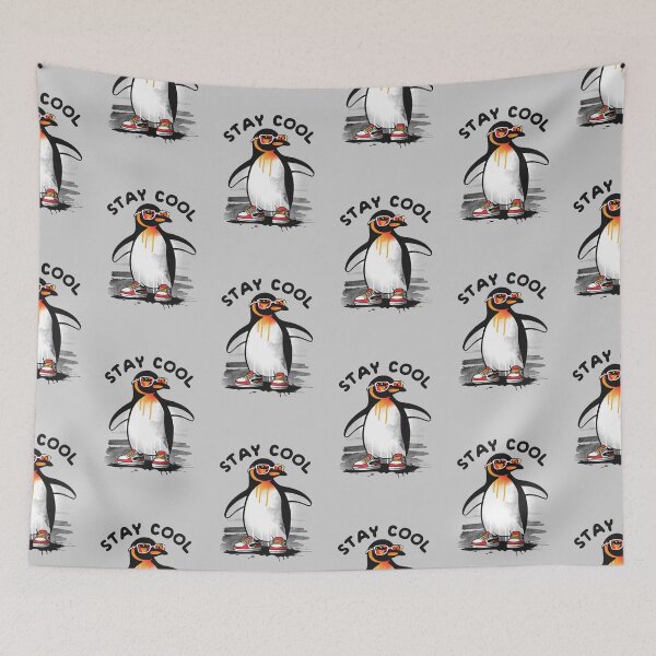Item preview, Stay cool penguin designed and sold by NemiMakeit.