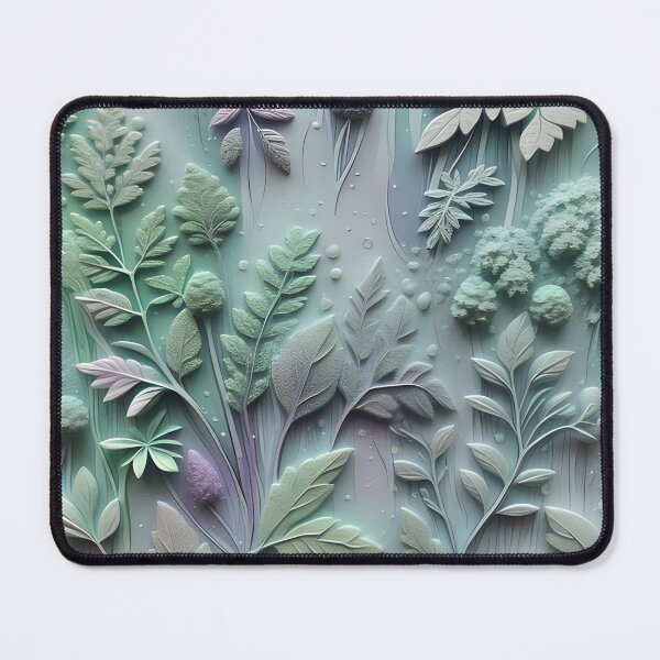 Item preview, Realistic delicate 3D wild leaves - expressive botanical pattern. designed and sold by My-fake-places.