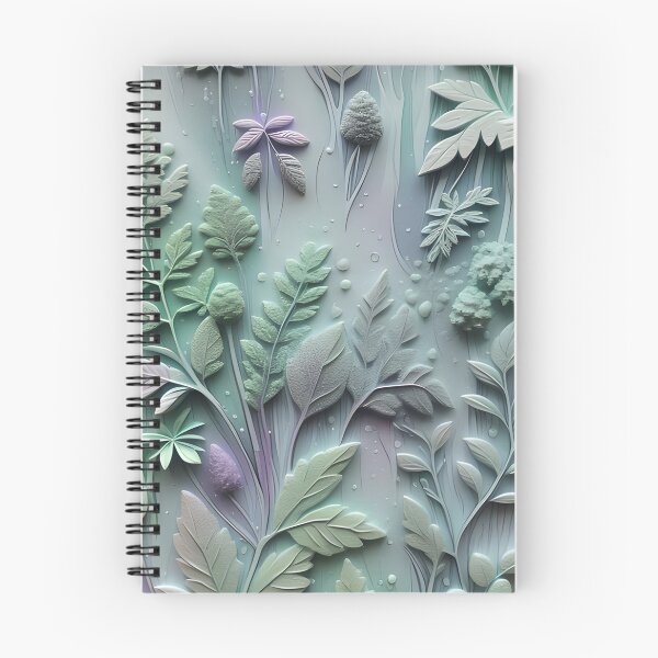 Item preview, Realistic delicate 3D wild leaves - expressive botanical pattern. designed and sold by My-fake-places.