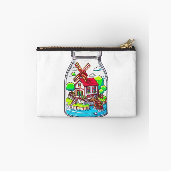 Item preview, Windmill in a Glass Bottle designed and sold by ComputeUnit.
