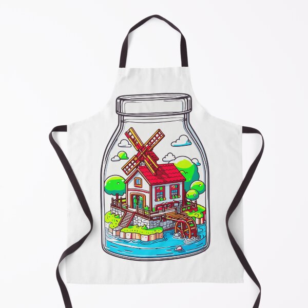 Item preview, Windmill in a Glass Bottle designed and sold by ComputeUnit.