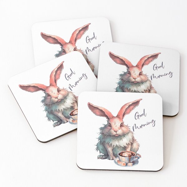 Item preview, Good Morning with the Rabbit from Alice in Wonderland designed and sold by Anastasiia Yurevych.
