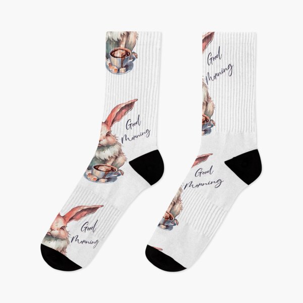 Item preview, Good Morning with the Rabbit from Alice in Wonderland designed and sold by Anastasiia Yurevych.