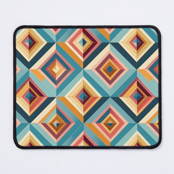 Item preview, Geometric Abstract Colorful Diamonds  designed and sold by craftyvixenart.