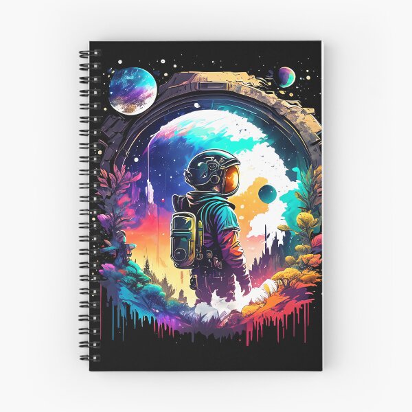 Item preview, Astronaut, Flowers and Planets designed and sold by VirtusMachina.