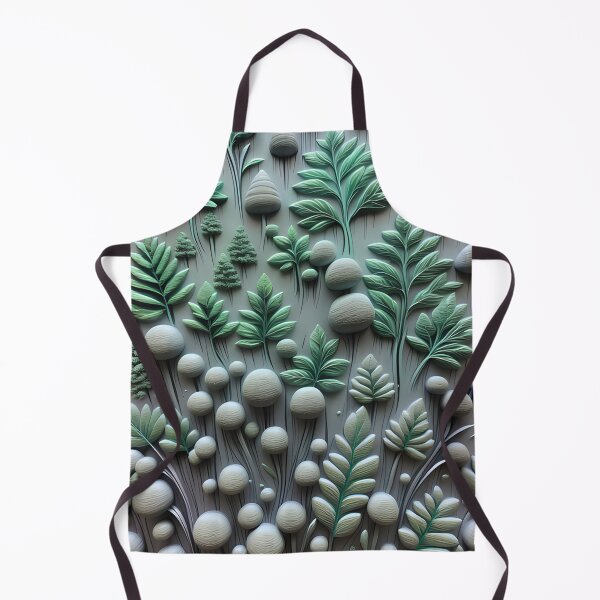 Item preview, Realistic delicate 3D wild leaves - expressive botanical pattern. designed and sold by My-fake-places.