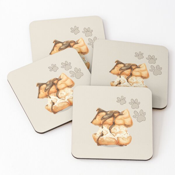 Item preview, Ice Cream Cat Choux Pastry designed and sold by paruScribbles.