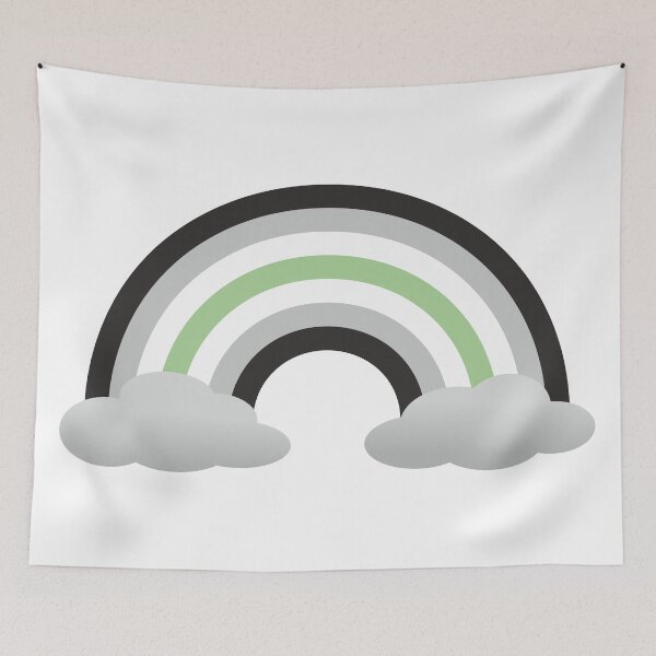 Item preview, Agender Rainbow LGBTQ+ designed and sold by Danii Ann.