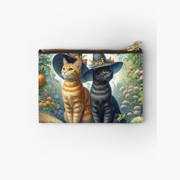 Item preview, Bewitched Brothers: The Orange and Black Cat Conjurors designed and sold by ThatRandomJerk.