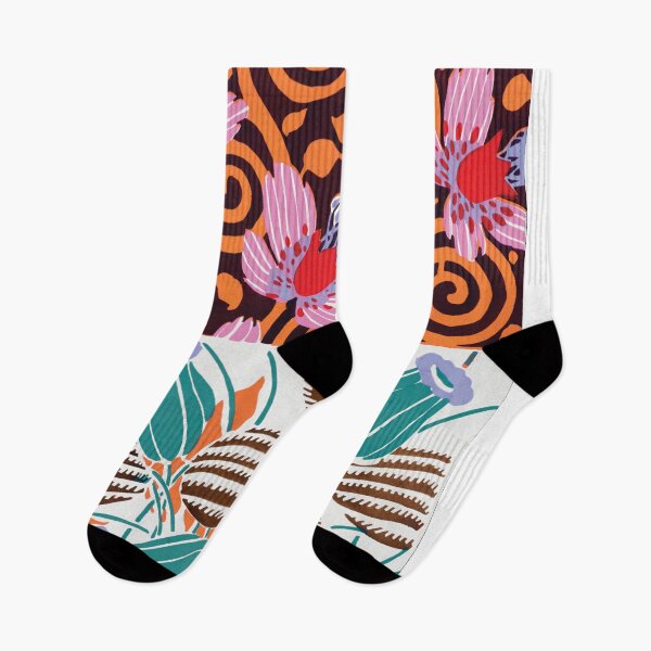 Item preview, "Floral Exuberance: Tropical Abstract Pattern" designed and sold by Mahilis.