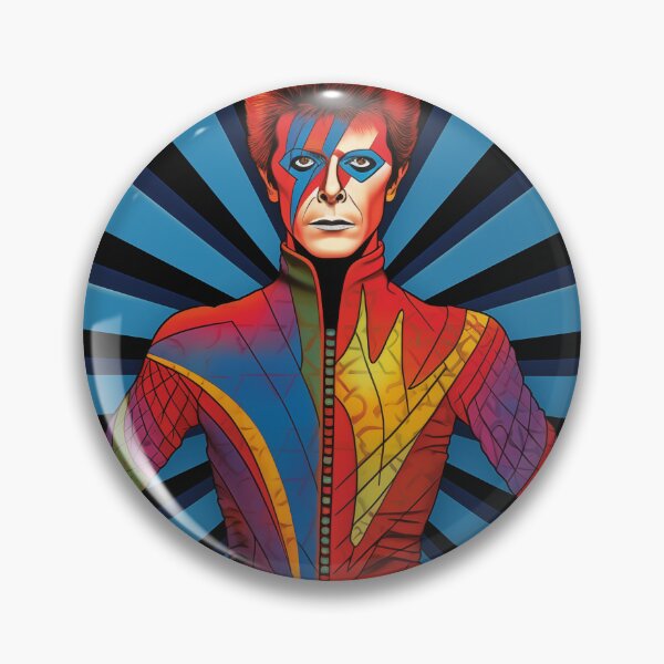 Item preview, David Bowie Electric Ziggy Spaceman designed and sold by RocknRollMunkey.
