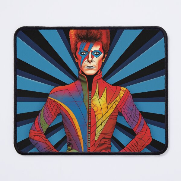 Item preview, David Bowie Electric Ziggy Spaceman designed and sold by RocknRollMunkey.