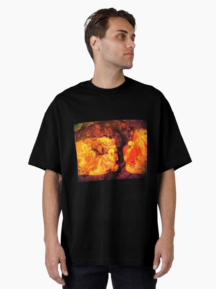 Thumbnail 2 of 7, Oversized T-Shirt, LAVA KISSES designed and sold by MODerATEtheDAN.