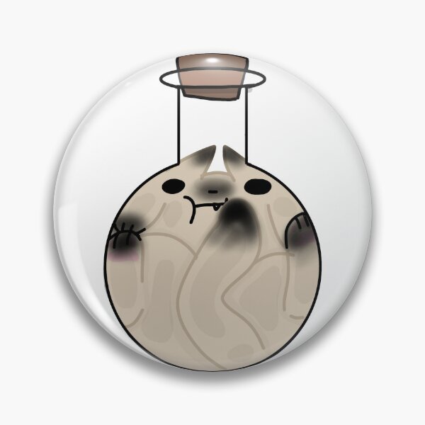 Item preview, Cat in a potion bottle designed and sold by ShroomGod.