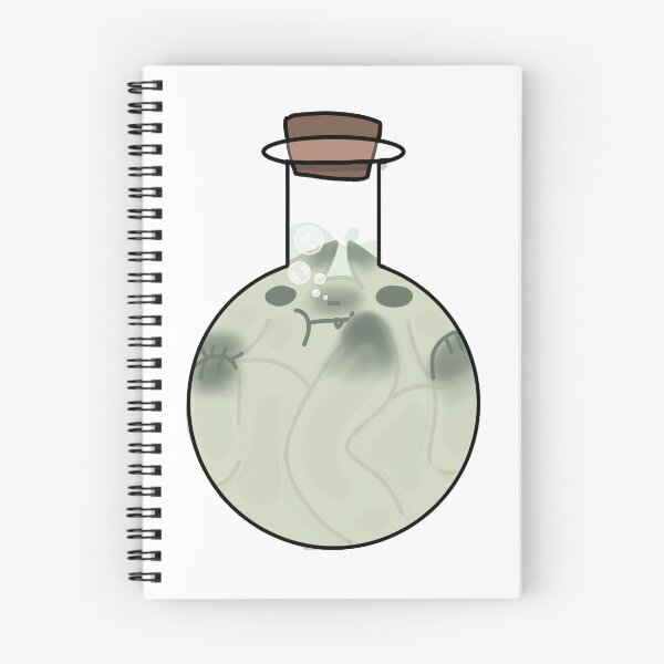 Item preview, Cat in a potion bottle designed and sold by ShroomGod.
