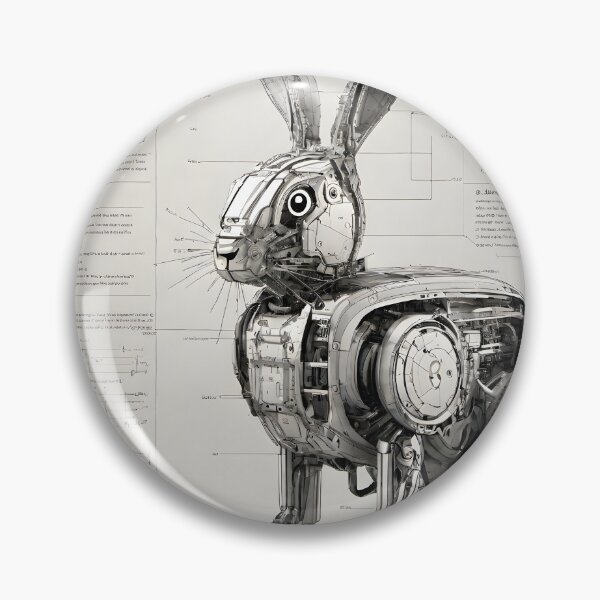 Item preview, Robot Rabbit 1 Specifications designed and sold by FeatheredWolf.