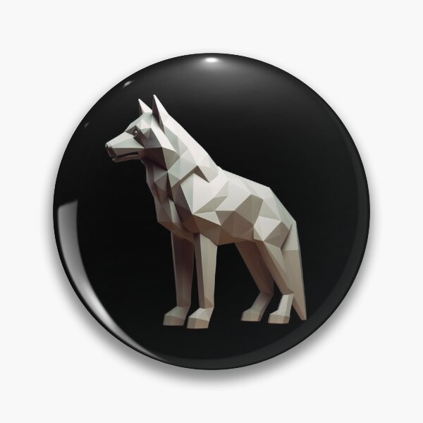 Item preview, Geometric Wolf Majesty designed and sold by MajesticArtPL.