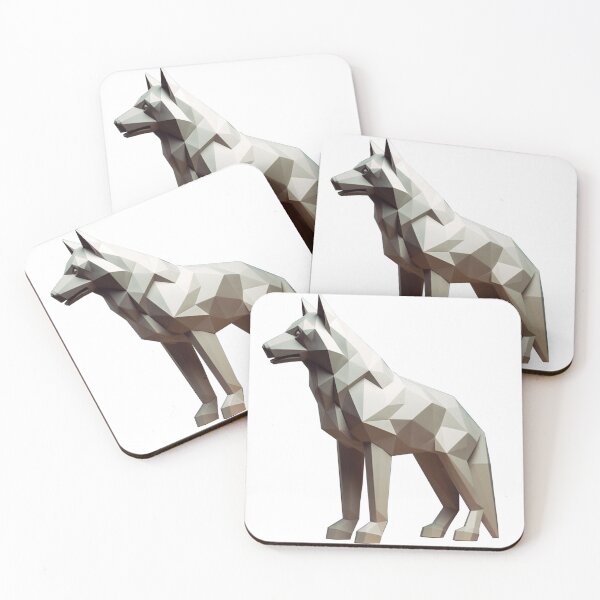 Item preview, Geometric Wolf Majesty designed and sold by MajesticArtPL.