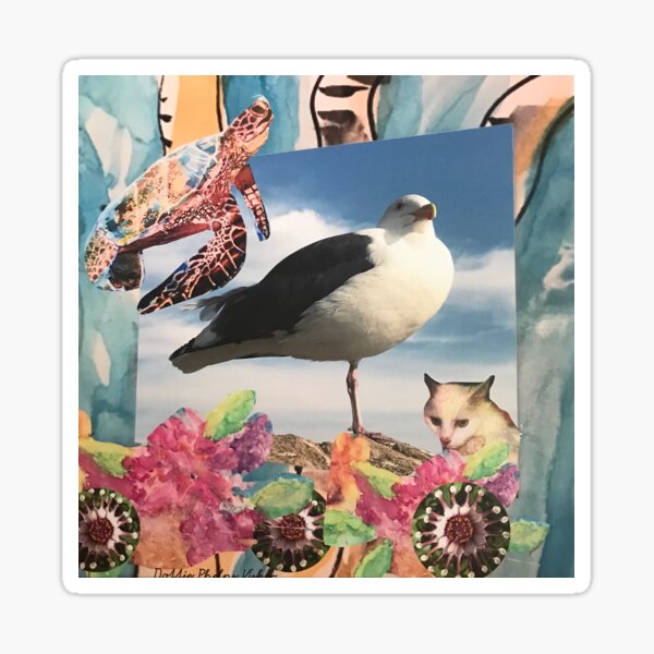 Friends of earth, sky and ocean. Sticker