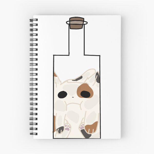 Item preview, Cat in a potion bottle designed and sold by ShroomGod.