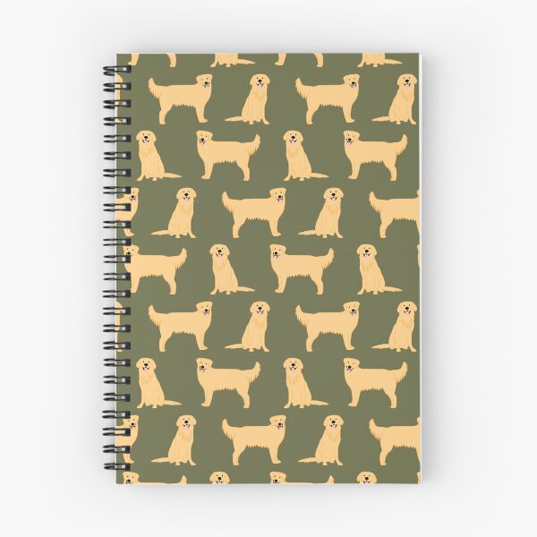 Item preview, Golden Retriever Tongues Wagging on Olive Green designed and sold by Nickwilljack.